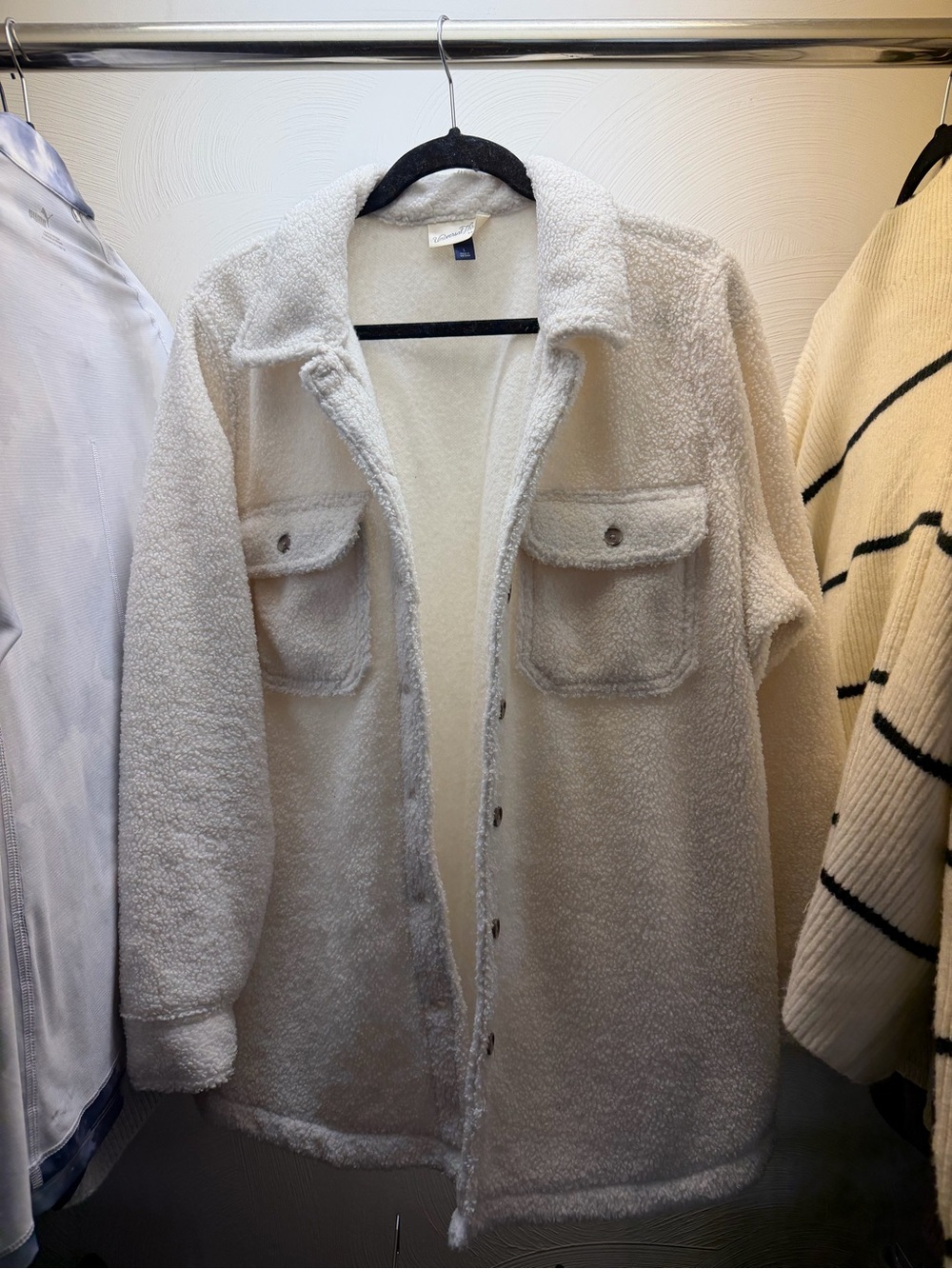 Universal Threads Sherpa Shirt Jacket